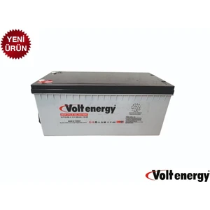 12 V 200 Amper Jel Akü Deep Cycle Nanocarbon (Üretim Tarihi 2024)