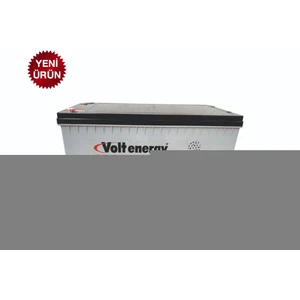 12 V 250 Amper Jel Akü Deep Cycle Nanocarbon ÜRETİM YILI:(2025)