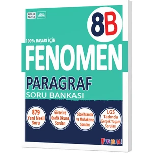 Gama Yayınları 8. Sınıf Fenomen Paragraf Soru Bankası B