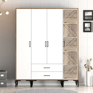 Variant Mobilya Kumsal 4 Kapılı (Stp) Gardrop - Lidya / Beyaz