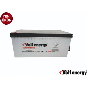 12 V 250 Ah Jel Akü Deep Cycle Nanocarbon(Üretim Tarihi:2024)