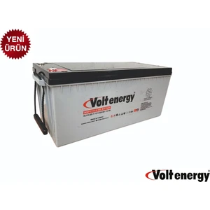12 V 225 Amper Jel Akü Deep Cycle Nanocarbon (Üretim TARİHİ:2024)