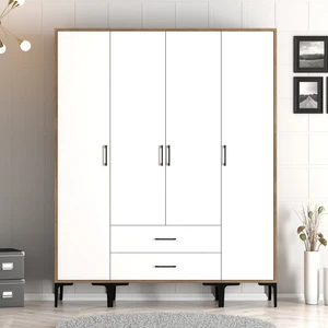 Variant Mobilya Kumsal 4 Kapılı (Sts) Gardrop - Lidya / Beyaz