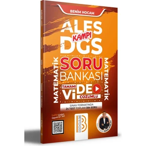Benim Hocam Yayınları ALES -DGS Matematik Kamp Kitabı