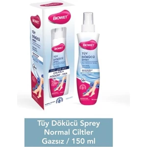 Tuy Dokucu Bıowet Normal Cıltler Gazsız Sprey 150 ml