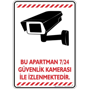 İsg Tabelam Bu Ev Kapalı Devre Kamera Sistemi Ile Izlenmektedir. V1