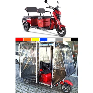 Güven Tente Kuba Motor Optimus 3 Tekerlekli Elektrikli Motosiklet Kışlık Tente
