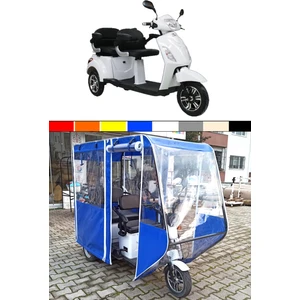 Güven Tente Volta Vm4+ Elektrikli 3 Tekerlekli Moped Kışlık Tente