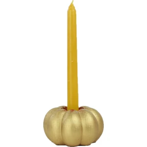 Mumluk Şamdan Tealight ve Ince Mum Uyumlu Kabak Model