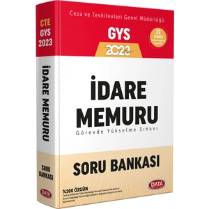 Data Yayınları Ceza ve Tevkifevleri İdare Memuru GYS Soru Bankası 2023