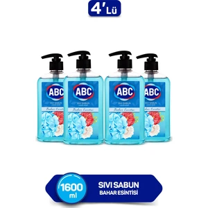 Abc Sıvı Sabun Bahar Esintisi 400 ml 4 Lü