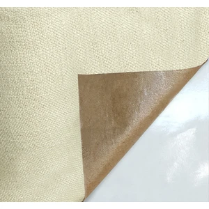 Fixall Adhesive Products Yapışkanlı Doğal Renkli Jüt Telis Kumaş Çuval Bezi 50X100 Cm.
