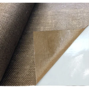 Fixall Adhesive Products Yapışkanlı Doğal Renkli Jüt Telis Kumaş Çuval Bezi 50X100 Cm.