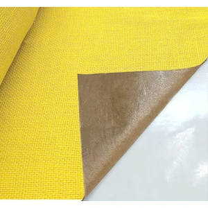 Fixall Adhesive Products Yapışkanlı Doğal Renkli Jüt Telis Kumaş Çuval Bezi 50X100 Cm.