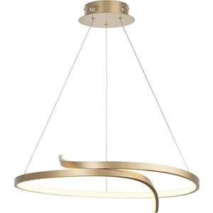 Fer Avize  Yarenn Modern Tasarım Eskitme Renk Beyaz Ledli Cafe - Mutfak - Salon LED Avize