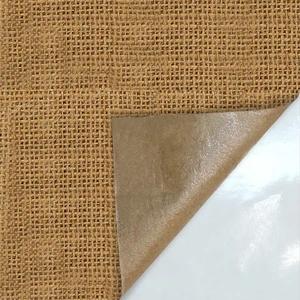 Fixall Adhesive Products Yapışkanlı Doğal Renkli Jüt Telis Kumaş Çuval Bezi 50X100 Cm.