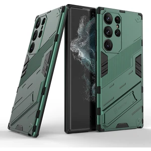 Shin-Wo Samsung Galaxy S23 Ultra Kılıf Sert Kickstand Darbeye Dayanıklı Telefon Kılıfı (Yurt Dışından)