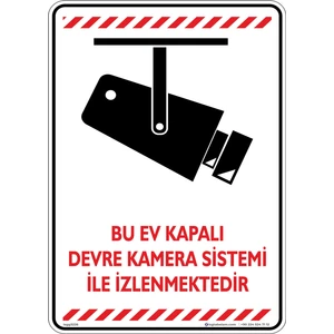 İsg Tabelam Bu Ev Kapalı Devre Kamera Sistemi Ile Izlenmektedir. V1