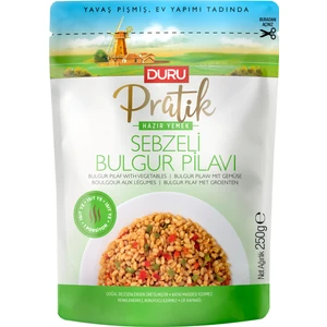 Pratik Sebzeli Bulgur Pilavı 250g