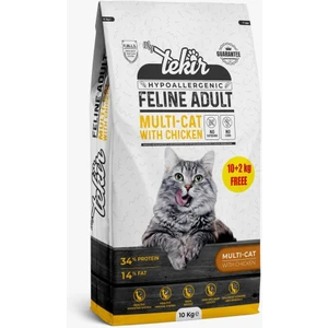Hypo Allergenic Adult Tavuklu Kedi Maması 12 kg