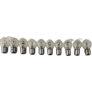 Güçlü Bisiklet Motosiklet  12V 35/35W Far Ampulü 10 Adet Ampül Bosch Tipi B35 S2 BA20D