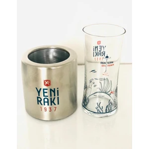 Poyraz Sanat Yeni Rakı Balık Sezonu Rakı Bardağı + Yeni Rakı Ehlikeyf
