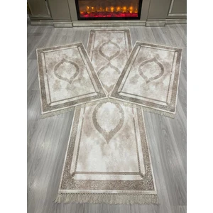 Allgelsin yatak Odası Halısı Seti 3 'lü Yatak Odası Halı Takımı 2 Adet 80X150 1 Adet 80X300 cm Halı Seti