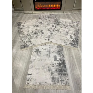 Allgelsin yatak Odası Halısı Seti 3 'lü Yatak Odası Halı Takımı 2 Adet 80X150 1 Adet 80X300 cm Halı Seti