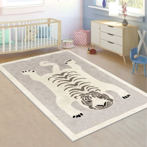 West Home Makinede Yıkanabilir Kaymaz Taban Leke Tutmaz Antialarjik Çocuk Odası Halısı Oyun Matı