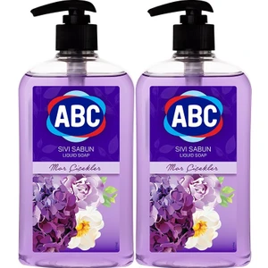 Sıvı Sabun Mor Çiçekler 400 ml 2'li