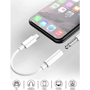 Iphone 13 12 11 x 8 7 Plus Lightning Uyumlu Kulaklık Çeviri Aux Dönüştürücü Apple Aux Adaptörü