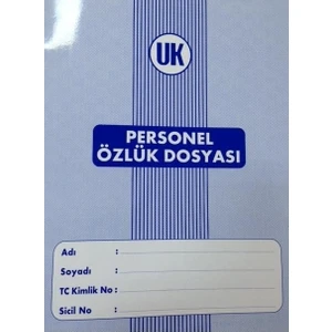 Personel Özlük Dosyası  25Lİ Paket