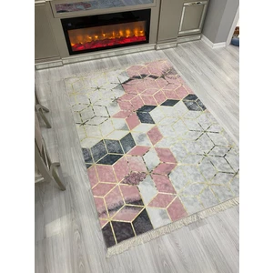 Dijital Baskı Yıkanabilir Kaymaz Taban Halı Ince Yazlık Dekoratif Salon ve Oturma Odası Halısı