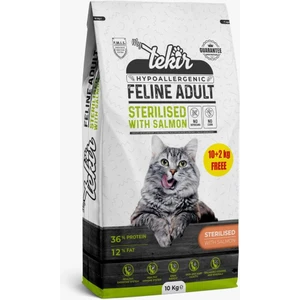 Hypo Allergenic Adult Steril Somonlu Kedi Maması 12 kg