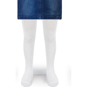 Civil Girls Kız Çocuk Külotlu Çorap 3-11 Yaş Beyaz