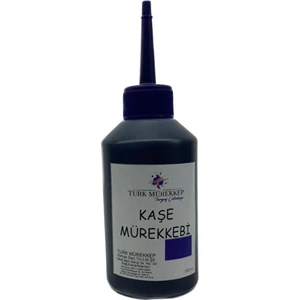 Turk Mürekkep Kaşe Mürekkebi 100 ml Mavi
