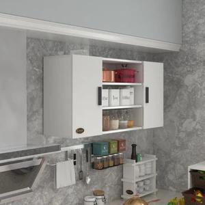 Kenzlife hazır mutfak honnor32 byz 060*120*32 mutfak banyo dolabı kapaklı raflı
