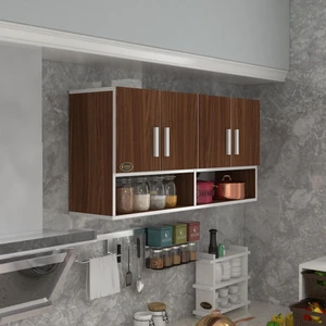 Kenzlife hazır mutfak vesper cvz 060*120*32 mutfak banyo dolabı kapaklı raflı
