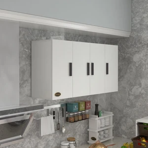 Kenzlife hazır mutfak merlanda byz 060*120*32 mutfak banyo dolabı kapaklı raflı