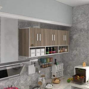 Kenzlife hazır mutfak vice crd 060*180*32 mutfak banyo dolabı kapaklı raflı