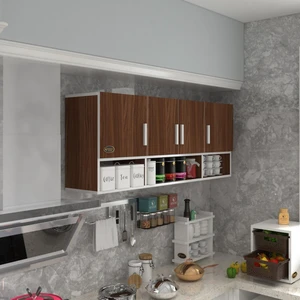 Kenzlife hazır mutfak konsta cvz 060*150*32 mutfak banyo dolabı kapaklı raflı