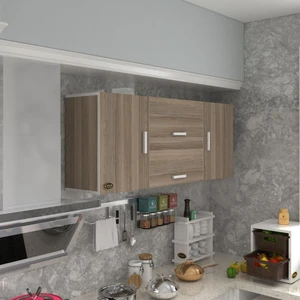 Kenzlife hazır mutfak lucida crd 060*150*32 mutfak banyo dolabı kapaklı raflı