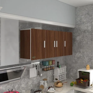 Kenzlife hazır mutfak marina cvz 060*150*32 mutfak banyo dolabı kapaklı raflı