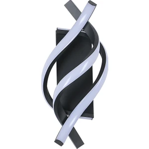 Kapalı Duvar Işığı, Modern LED Duvar Lambası 18W Kavisli Tasarım IP20, Yatak Odası, Oturma Odası Için (Yurt Dışından)