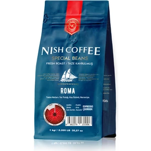 Nish Kahve Espresso Roma Kahve 1 kg