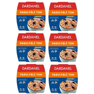 Fasulyeli Ton Balığı 160Gr ( Paket içi 6 Adet)