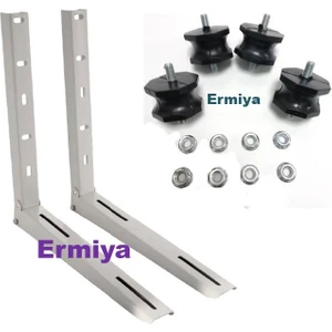 Klima Için 40’lik Vidalı Dış Ünite Konsol Ayak+4 Takoz