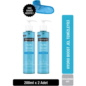 Hydro Boost Water Gel Temizleyici 200 ml x 2 + Saç Bandı
