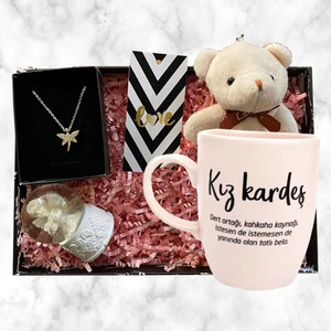 Kız Kardeşe Arkadaşa Premium Hediye Kutusu Doğum Günü Özel Gün Hediye Seti