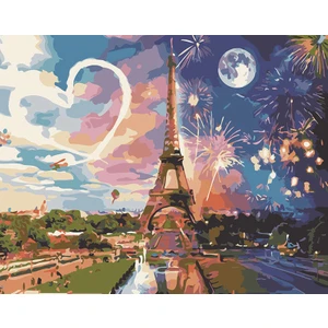 Aşk Eyfel Kulesi Dıy Elmas Mozaik Tablo Mozaik Puzzle 30X40 Cm  (Yurt Dışından)